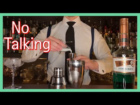 Видео: Бармен ASMR готовит 40 коктейлей