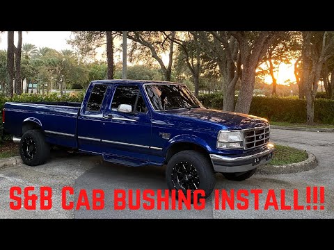 Видео: OBS Powerstroke получает новые втулки кабины S&B! (Установите и ознакомьтесь)