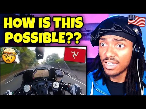 Видео: AMERICAN REACTS Питеру Хикману - Isle of Man TT Full Lap - POV Chorp Camera