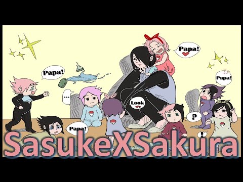 Видео: Большая семья - Сакура и Саске [SasuSaku] Додзинси [с русскими субтитрами] [HD]