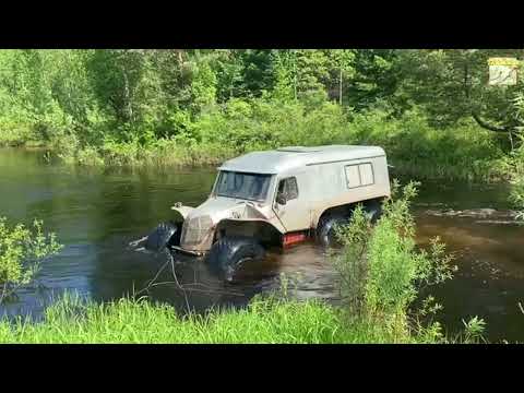 Видео: Вездеход 6х6 "ТАЙМЕНЬ". Июньское путешествие на оз.Лебяжье. Дорога домой. Часть 2
