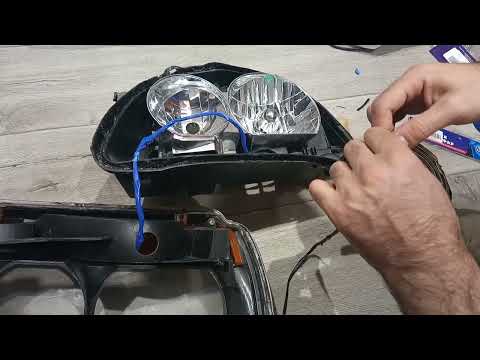 Видео: #Доделал#фары#на#Ниссан# тино#итог#впечатляет#