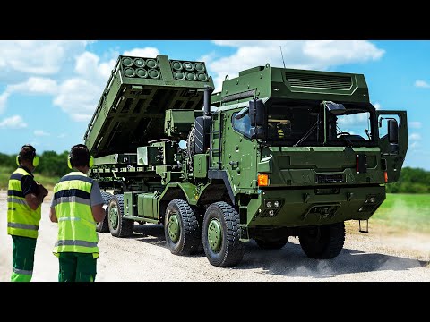 Видео: НОВАЯ Немецкая РСЗО GMARS Заменит Американский M142 HIMARS!