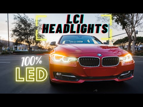 Видео: Модернизация фар F30 LCI | Полностью светодиодная модернизация