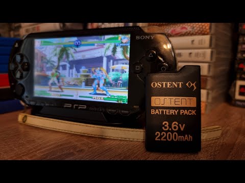 Видео: OSTENT BATTERY PACK - не оригинальный, но рабочий аккумулятор для PSP