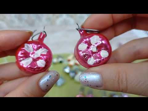Видео: 🎄Ёлка малютка СССР🪆 Обзор 🧸Миниатюрные ёлочные игрушки