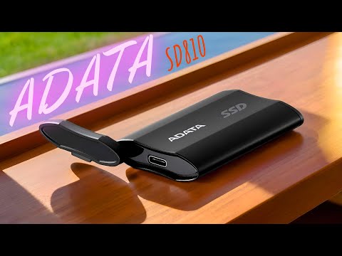 Видео: Обзор ADATA SD810 500ГБ внешний SSD с защитой от воды и ударов