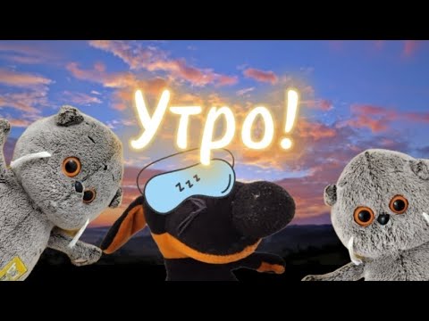 Видео: Наше утро! Длинный влог!