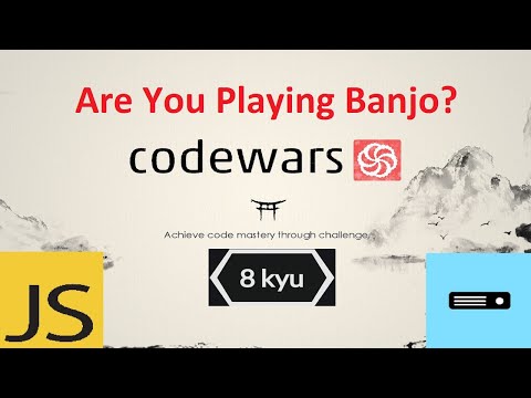 Видео: Как решить задачу Are You Playing Banjo? ? / Codewars JavaScript 8kyu