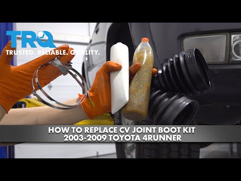 Видео: Как заменить комплект пыльника ШРУСа на Toyota 4Runner 2003-2009 годов