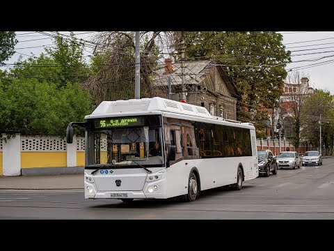 Видео: ЛиАЗ-5292.67 (CNG) Н309АК164 Маршрут №9Б город Саратов 