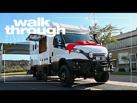 Видео: Прохождение роскошного полноприводного IVECO Discoverer Xtreme - 825