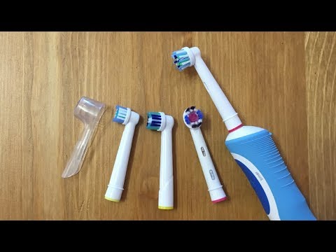 Видео: ЭЛЕКТРИЧЕСКАЯ ЗУБНАЯ ЩЁТКА ORAL B VITALITY + СМЕННЫЕ НАСАДКИ