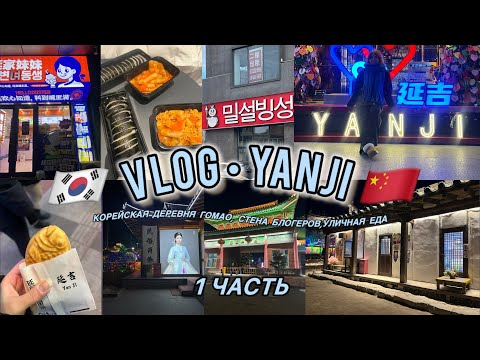 Видео: 1 ЧАСТЬ • VLOG•YANJI 🇨🇳🇰🇷КОРЕЙСКАЯ ДЕРЕВНЯ ГОМАО,СТЕНА БЛОГЕРОВ,УЛИЧНАЯ КОРЕЙСКАЯ ЕДА