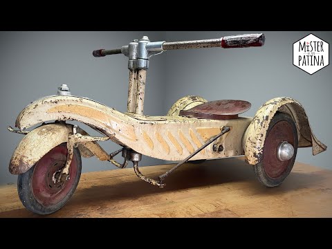 Видео: Реставрация французской гребной машины 1920-х годов | 'L´ETOILE CYCLO'