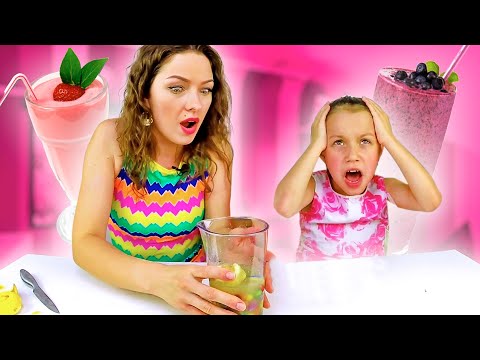 Видео: Самый КИСЛЫЙ СМУЗИ Челлендж в Мире Новый 2017 Опасно Не повторять! Toxic Waste / Вики Шоу