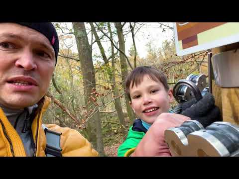 Видео: ВЛОГ День рождения На дереве