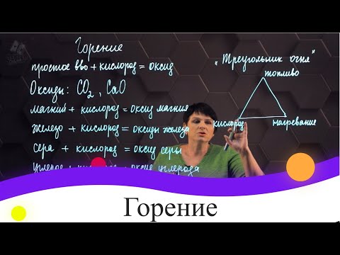 Видео: Горение. 7 класс.