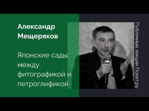 Видео: Александр Мещеряков. Японские сады: между фитографикой и петроглификой