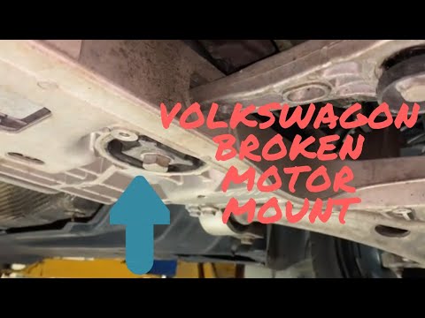 Видео: Крепление двигателя Volkswagen