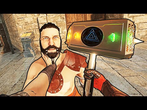 Видео: Молот Тора в Blade and Sorcery