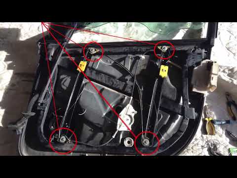 Видео: Ремонт стеклоподъемника Volkswagen Touareg GP 2007-2010