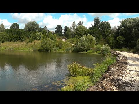 Видео: Проезд через плотину восстановили по обращениям в д. Ильицино.  Зарайск.