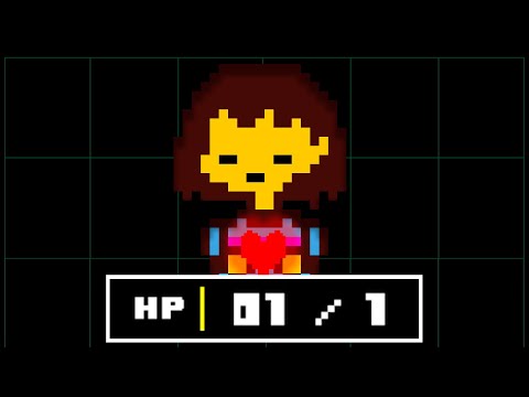 Видео: Пацифіст Undertale ЛИШЕ з 1 ХП!