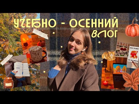 Видео: 🧺🏡 осенние будни // университет, мои эмоции о предстоящем дембеле, ранние подъемы и английский 
