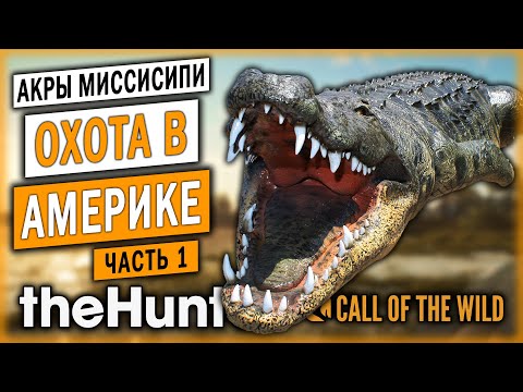 Видео: theHunter Call of the Wild 🐊 | НОВЫЙ ЗАКАЗНИК "АКРЫ МИССИСИПИ" | ОХОТА НА КРОКОДИЛОВ | (часть 1)