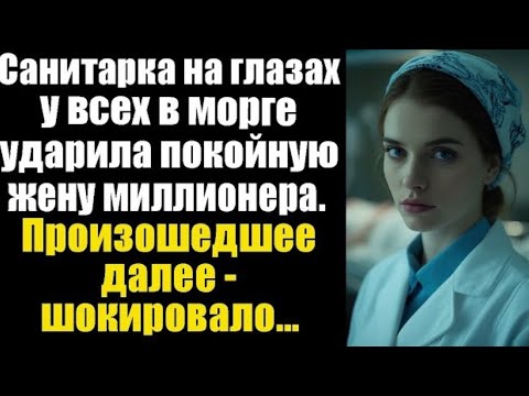 Видео: Санитарка ударила покойную жену миллионера прямо в морге... Но то, что случилось дальше, шокировало.