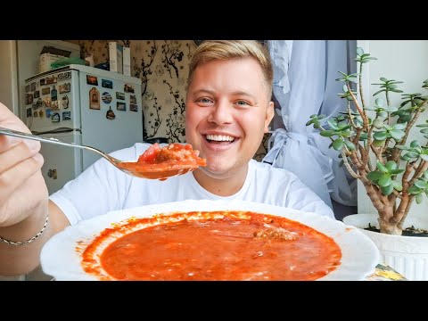 Видео: МУКБАНГ😋 БОРЩ 🍜 СКОЛЬКО ПОТРАТИЛ ДЕНЕГ НА ТУРЦИЮ?