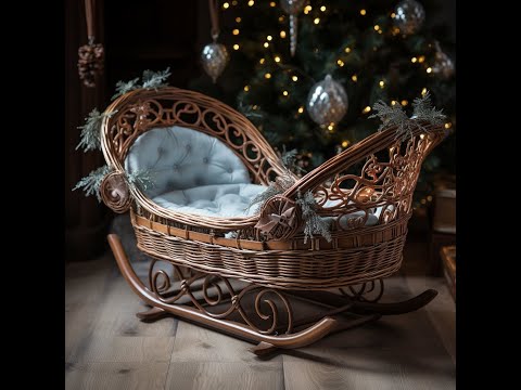 Видео: Мастер- класс: Новогодние сани. Часть 1