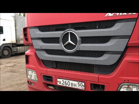 Видео: Устраиваюсь на Mercedes-Benz Actros )