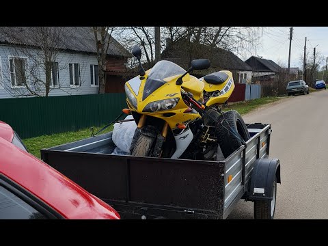 Видео: Ямаха Р 1 2006год. покупка и первый ремонт. Часть 1