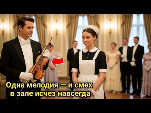 Видео: «Сыграй на скрипке — и я женюсь на тебе!» — усмехнулся миллионер, но финал заставил всех замолчать