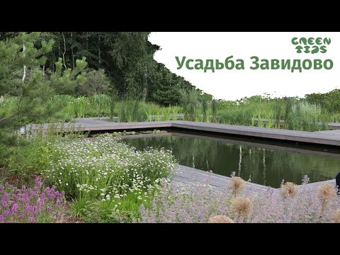 Видео: УСАДЬБА ЗАВИДОВО. Сад Натальи Борисовой