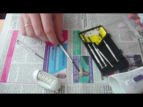 Видео: Ремонт эпилятора Philips HP6575