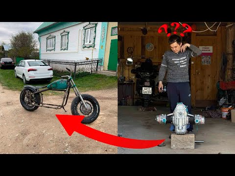 Видео: Сборка и первый запуск двигателя мотоцикла Урал «Боббер»