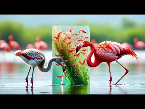 Видео: Удивительный мир фламинго: 10 фактов о самых элегантных птицах планеты.
