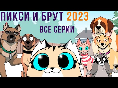 Видео: ПИКСИ И БРУТ. ВСЕ КОМИКСЫ 2023 | Мемозг 1340