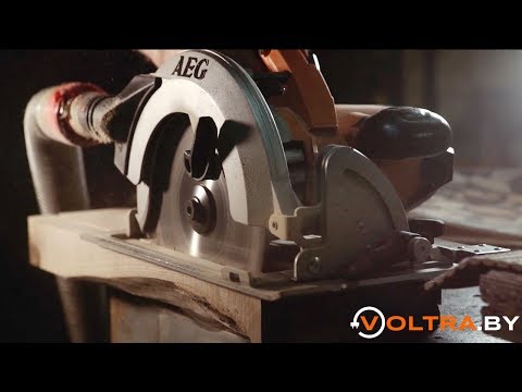 Видео: Обзор циркулярной пилы AEG KS 66-2 с направляющей AEG FSU 1400