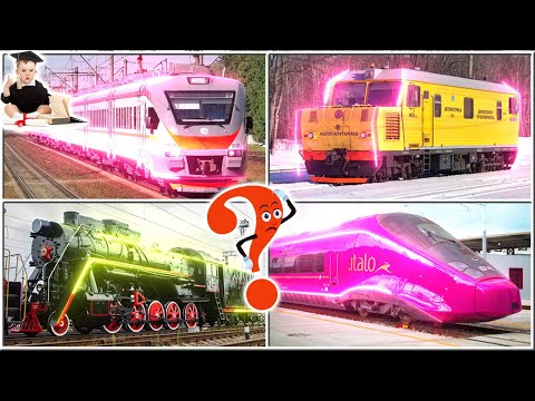 Видео: Знакомство с транспортом | Учим цвета и исследуем мир железных дорог! 🚂🌈