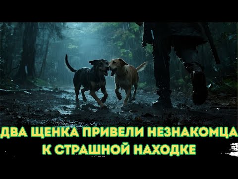 Видео: Два щенка умоляли незнакомца о помощи — то, что они обнаружили, разбило сердце каждого!