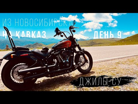 Видео: Из Новосибирска на Кавказ - Большое мотопутешествие на Harley - День 9