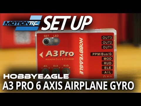 Видео: HobbyEagle A3 Pro Gyro — Видео по настройке — Motion RC
