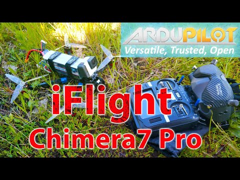 Видео: Сборка 7.5" дрона на раме iFlight Chimera7 Pro. Arducopter.  DJI.