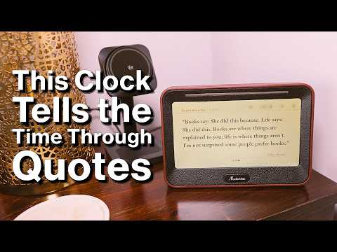 Видео: Литературный будильник NovellaMate — цитата на каждую минуту дня