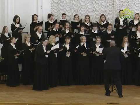 Видео: Женский хор Санкт-Петербургской митрополии "Горними тихо летела душа небесами"