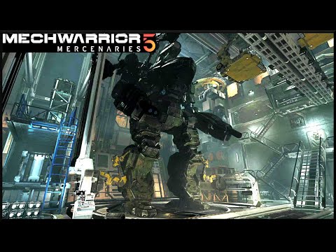 Видео: Mechwarrior 5 Mercenaries. Annihilator ANH-1A и ANH-1E.  Обзор странной кракозябры.